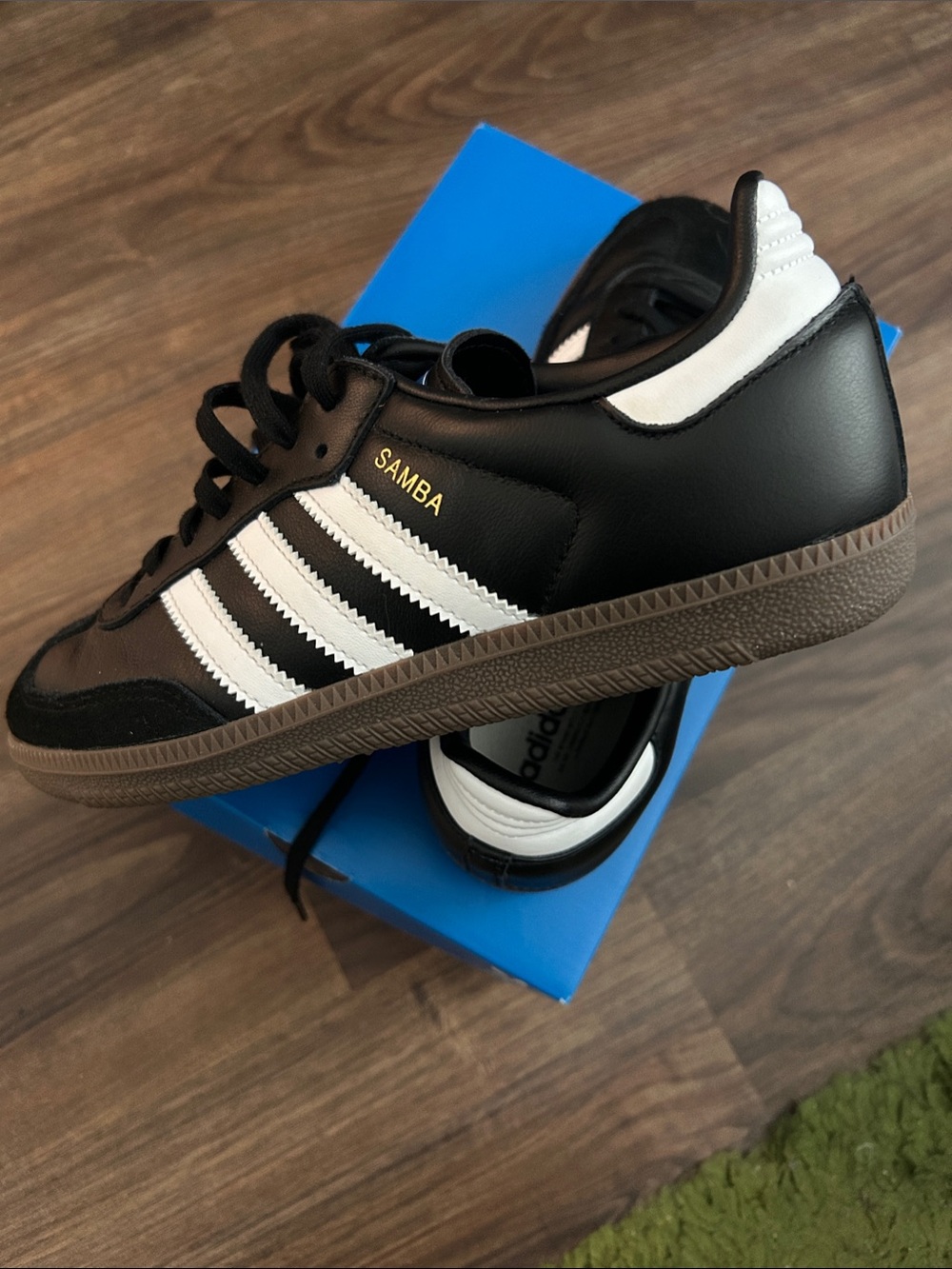 adidas black Samba OG womens 7